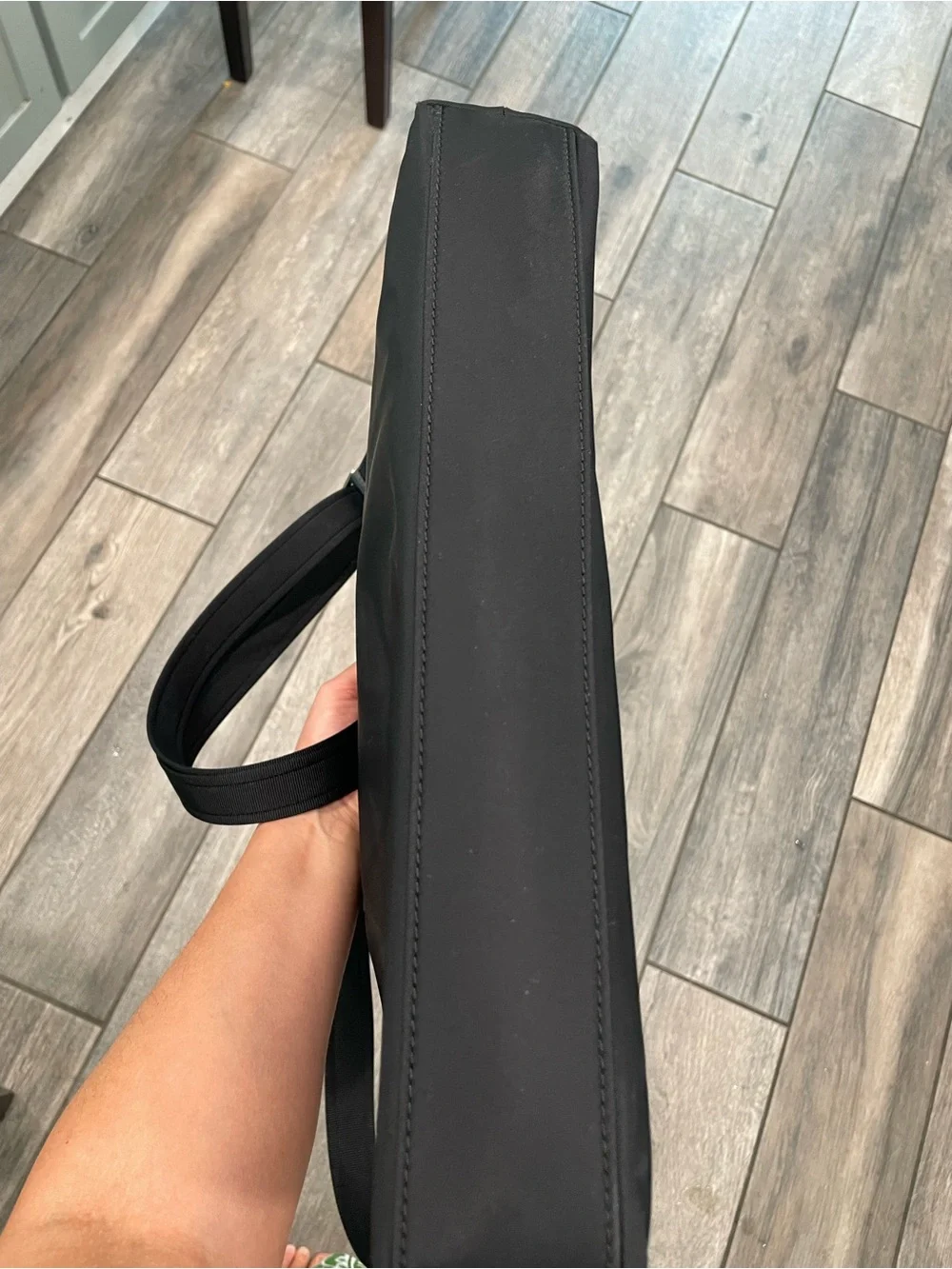 kate spade Black Nylon Laptop Briefcase with Adjustable Strap